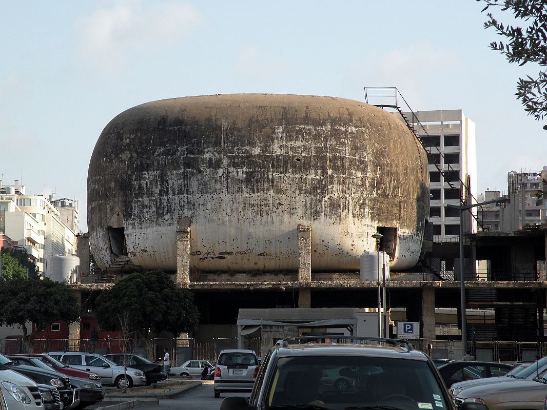 Beirut 21 The Egg Beirut City Center by Joseph Phillipe Karam Once Housed A Cinema 